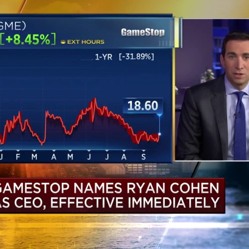 GameStop names Ryan Cohen as CEO effective immediately, won’t receive salary