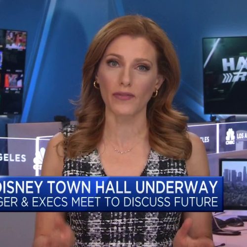 Disney CEO Bob Iger tells employees he wants to start building again during town hall