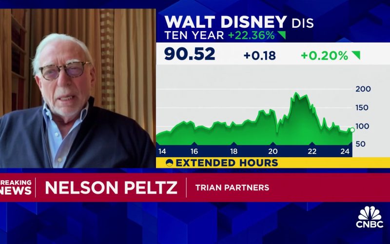 Nelson Peltz states his case for joining the Disney board