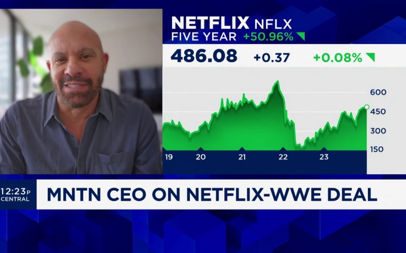 WWE deal doesn’t mean Netflix will invest more in sports, co-CEO says