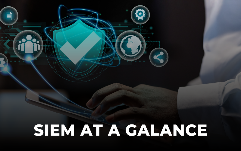 SIEM at a glance (Security information and event management)